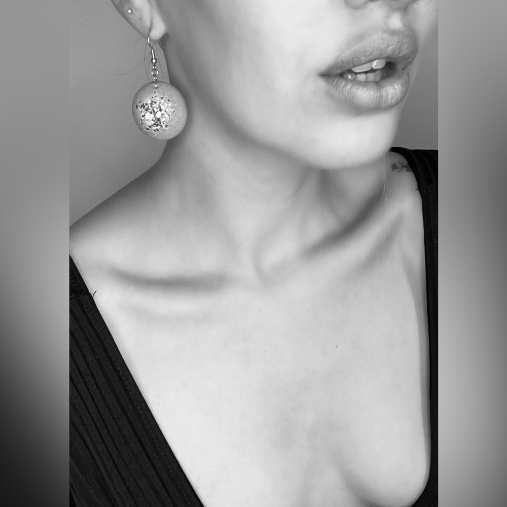 Handcrafted dangle earrings